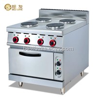 Free standing electric range with 4 cookers and electric oven BY-EH887B