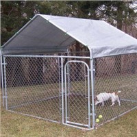 hot dipped galvanized chain link large dog kennel