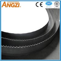 Durable alloy band saw blade for cutting steel, aluminum 2/3,4/3,6/4 tooth type