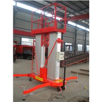 Mobile Two-mast Aluminium Work Lift Platform