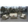 modern sofa in garden sets