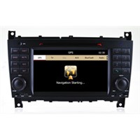 7&amp;quot; inch car dvd navigation payer for Benz C class W203 stereo multimedia navigation with radio