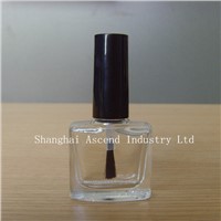 nail Polish Glass Bottle with cap and brush