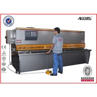 QC12Y-6X2500 Hydraulic CNC Program Shearing Machine