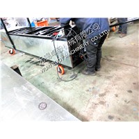 Steel / Copper Sheet 6 K Gutter Roll Forming Machine 110 volt / 220 volt