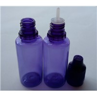 20ml Plastic Needle Tip Dropper Oil Bottle PET  E-liquid Bottle Temperproof And Childproof Cap