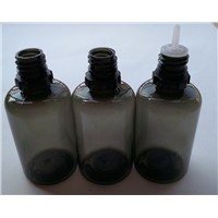 30ML Plastic PET Black Empty Bottle For E-liquid Tamperproof And Childproof Cap Bottle For E-cig
