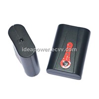 7.4v 2200mAh/ 2600mAh heated motocycle clothes battery pack 4-step temperature control