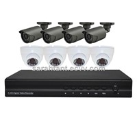 CCTV Security System 8CH 720P Real-time AHD DVR Kits DR-KA7508M