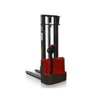 good quality Stand-on Pedal Walking Full Electric Pallet Stacker