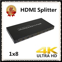 HDMI Splitter 1X8 support Full 3D HDCP1.3 HDMI1.4V 4Kx2K