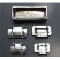 Hotsale Cheap Stainless steel tie buckle for cable band,cable clip