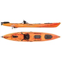 Unisex Torque Angling Electric Sit-on-Top Kayak Sand