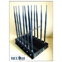 CPJB12 12 antennas cellular-wifi-gps-lojack-433-315mhz all in one jammer