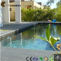 Swimming pool decoration composite decking prices