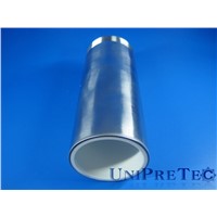 Abrasion Resistant Aluminium Oxide Ceramic Cyliner / Ceramic Liner  for Pump