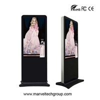 55 inch floor standing HDMI media lcd advertising display screen