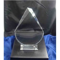 yiwu k9 blank crystal trophy award for business gifts