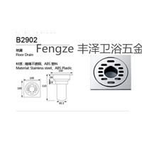 Fengze Drain 304SS Drain Floor Drain B2902