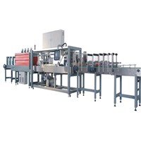 Water bottle Automatic Shrink Wrap Machine / Packing Equipment for Carton or Bag