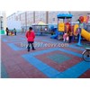 Children rubber flooring tile