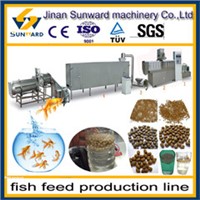 High quality floating fish feed pellet machine