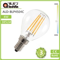 LED global bulb/filament bulb with E14 base in 85-265v