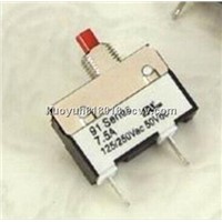 7.5A  mini circuit breaker for small electric applance  91 series