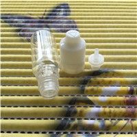 Promotin PET Plastic Dropper Empty Bottle For E-juice High Quality Childproof Safty Cap Oil Bottle