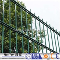 2D galvanized pvc coated garden mesh fence panel