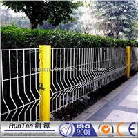Metal powder coating perimeter 3d welded mesh fence