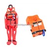 Marine immersion suit and life jacket