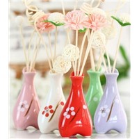Ceramic Diffuser Bottle with decal, reed diffuser