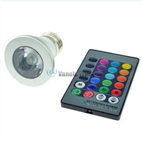 Magic Lighting LED Light Bulb And Remote With 16 Different Colors And 5 Modes