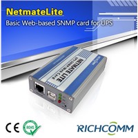 NetmateLite:SNMP card for UPS monitoring