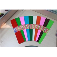 Crepe paper for wrapping and decoration