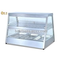 Electric food display warmer with 2 shelves BY-DH1100