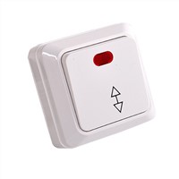 1 gang 2 way wall switch with light