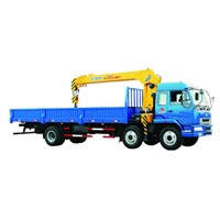 8 Ton Lifting Capacity Truck Loader Crane With Telescopic Boom