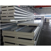 Galvanized Steel with Pu Sandwich Panel for wall and roofing
