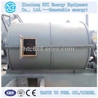 Government support waste tire pyrolysis to fuel oil plant