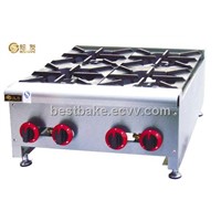 Counter Top Gas Range With 4-Burner BY-GH4