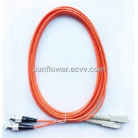 SC-FC Fiber Patch Cord (PC/UPC Multi Mode Duplex )