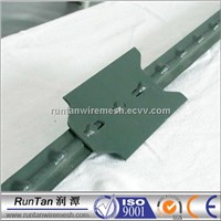 The lowest price powder coated green Y post