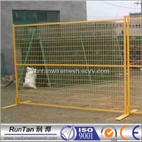 2.4x2.1m galvanized steel welded wire mesh temporary fence