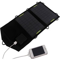 7W outdoor folding solar mobile phone charger for mobile phone/tablet PC/iPhone/power bank
