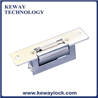European Type Narrow Door Frame Adjustable Electric Strike Lock 12V