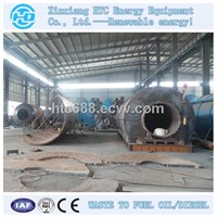 CE,ISO certified waste tyre recycling fuel oil plant
