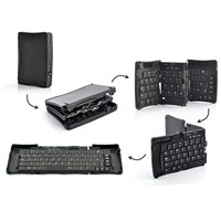 Fashion Wholesale Portable Folding Mini Bluetooth Keyboard for Galaxy Note 2