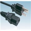 American detached power plug hp printer power cord for tv